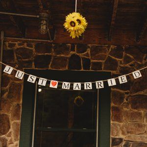 Just Married Banner